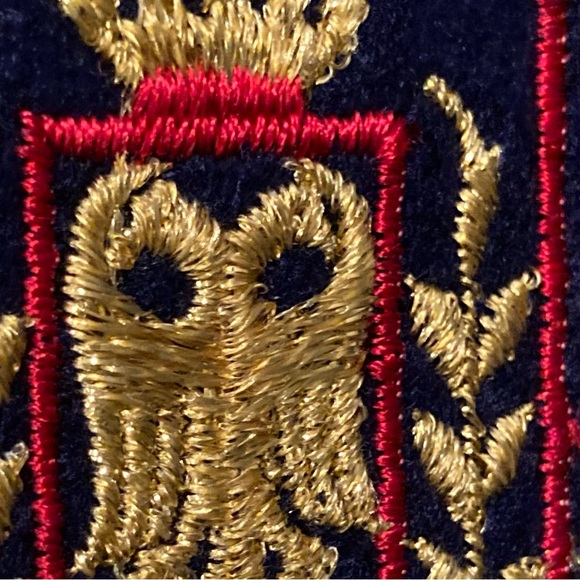 🆕 Vintage Military Patches/Emblems sew on.
Set of 4: ‘sew on’ Patches. Navy. - Picture 8 of 9